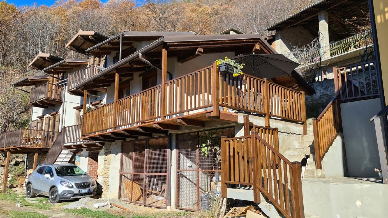 Independent Chalet With Breathtaking View Villar Pellice Eksteriør bilde